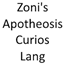 Zoni's Apotheosis Curios Lang logo