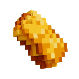 Golden chicken bit logo