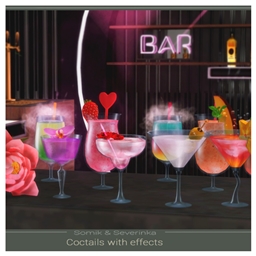 🍹✨ Bar: Cocktails with Effects by: Somik & Severinka — Spanish Translation ES 💚
