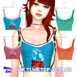 C / Y2K Tunktop 4color logo