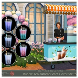 Bubble Tea Trolley by Somik and Severinka Spanish Translation
