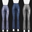 Denim jeans High Waisted Wide Leg logo