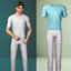 Mens pants and t-shirt logo