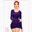 Woman Button-Up Romper - Rose - Version 1 logo