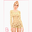 Woman Button-Up Romper - Rose - Version 2 logo