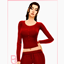 Woman Button-Up Top - Rose - Version 1 logo