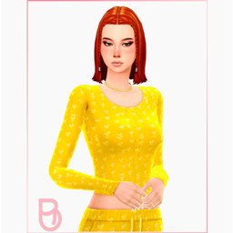 Woman Button-Up Top - Rose - Version 2 project image