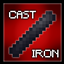Cast iron logo