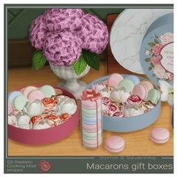 Macaron Gift Boxes by somik_severinka Spanish translation