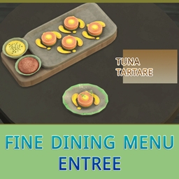 Tuna Tartare - Fine Dining