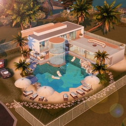 House with Private Beach