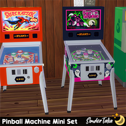 Pinball Machine Mini Set