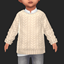 Businesses and Hobbies Toddler Cable Knit Sweater logo