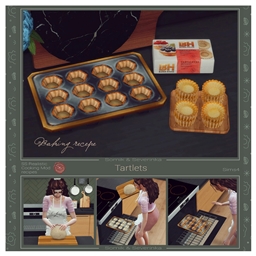 🍽️✨ Tartlets Product and Ingredient by Somik & Severinka — Spanish Translation ES 💚