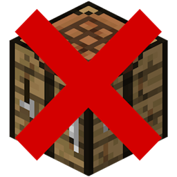 No Crafting Table logo