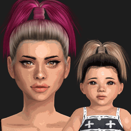 Ponytail Hairstyle + Spooky Accessories logo