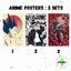 Anime Posters : 3 sets logo