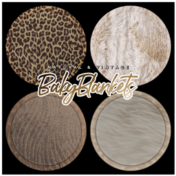 Natural & Vintage BabyBlankets - History Collection