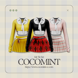[cocomint] Lily Tie Set logo