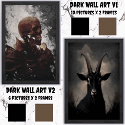 Dark -Wall art : 2 versions project image