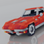 JNSO's 1963 Corvette C2 Split Window logo