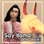 Say llama! posepack logo