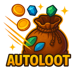 Autoloot cancel animation with shift support by OverCraft logo