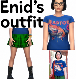 Ghost World Enid Outfit logo