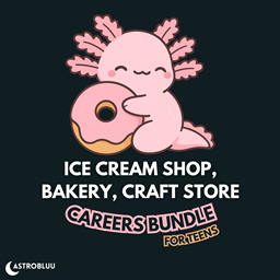 Ice Cream Shop, Bakery, Craft Store Careers Bundle For Teens project image
