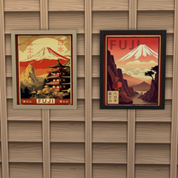 🗻 Fuji Views Poster Set – 6 Scenic Swatches of Japan’s Iconic Mountain 🌅 logo