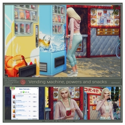 🍽️✨ Energy, Nuts, and Cookie Vending Machine by Somik & Severinka — Spanish Translation ES 💚🎉