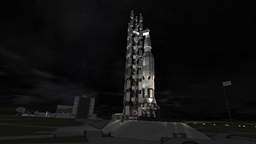 Apollo Rocket Vaos Human logo