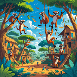 Lemur Town ! logo