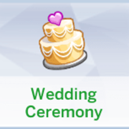 Wedding Ceremony Lot Trait By KiaraSims4Mods | Chinese Translation
