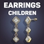 Hilda Diamond Earrings For Kids logo