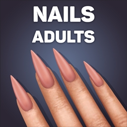 Long Stiletto Matte Nails