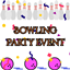 QP Bowling Party Event logo