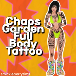 Chaos Garden Full Body Tattoo logo
