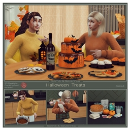 🎃✨ Halloween Treat Set by Somik & Severinka — Spanish Translation ES ✨🍪