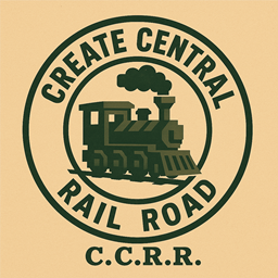 C.C.R.R (Create Central Rail Road) logo