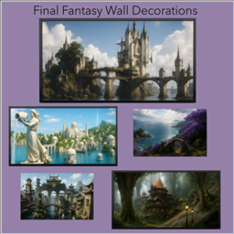 Final Fantasy 14 Landscape Portraits- Studio Plumbob logo