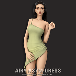 GoldFish Airy Asym Dress logo