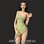 GoldFish Airy Asym Dress logo