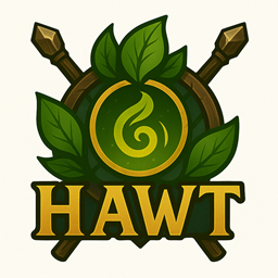 Hawt - HoT tracker for PvP arenas, drood only logo