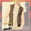 Child's Tank Top Sleeveless Biker Jacket logo