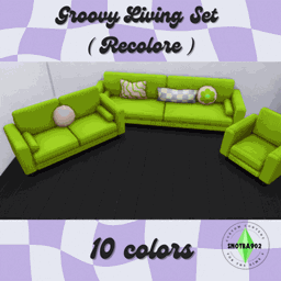 Groovy Living Set - Recolore