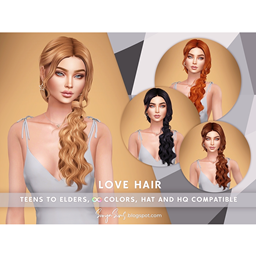 SONYASIMS - LOVE HAIR (VERSION II) logo