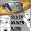 SILVER NUKER 9,000 logo