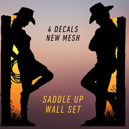 Saddle Up Wall Set logo