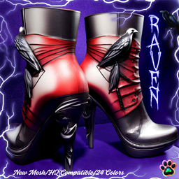{PP} Raven Boots logo